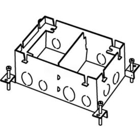 Wiremold 880S2 Floor Box 2-Gang Deep Box Fully Adjustable 880S2*