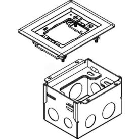 Wiremold 880W1818TCAL Floor Box 880W1 Series Box W/1 Gang 818TCAL Aluminum Cover 880W1818TCAL*