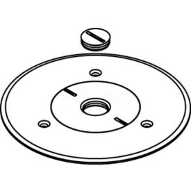 Wiremold 896ckal-1/2 Floor Box Carpet Screw Plug Aluminum Cover 896CKAL-1/2* - Pkg Qty 8