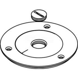 Wiremold 896tckal-1/2 Floor Box Tile Screw Plug Aluminum Cover 896TCKAL-1/2* - Pkg Qty 8