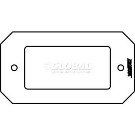 Wiremold 8dec Poke-Thru 1-Gang Decorator Plate 8DEC* - Pkg Qty 10