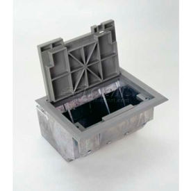 Wiremold AF1-NC Floor Box Box W/Brown Carpet Cover & Trim AF1-NC*