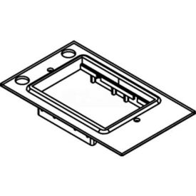 Wiremold CRFB-BEZ6A-4 Floor Box CRFB Series Communication Device Plate #4 CRFB-BEZ6A-4*