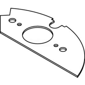 Wiremold Crfb-Sr1-2 Floor Box Single Receptacle Device Plate For Round Raised Floor Box CRFB-SR1-2* - Pkg Qty 10