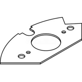 Wiremold Crfb-Sr1-3 Floor Box Single Receptacle Device Plate For Round Raised Floor Box CRFB-SR1-3* - Pkg Qty 10