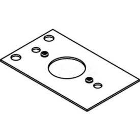 Wiremold CRFB-SR1-4 Floor Box CRFB Series Single Receptacle Plate 1.39