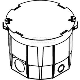 Wiremold CRFB4 Floor Box Round Raised And Wood Floor Box CRFB4*
