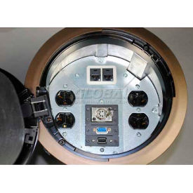 Wiremold CRFBBTCBS Floor Box CRFB Series Cover Assembly W/Solid Lid Brass CRFBBTCBS*
