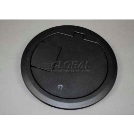Wiremold CRFBCTCBKTR Floor Box CRFB Series Cover Assembly Tamper Resistant Black CRFBCTCBKTR*