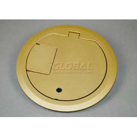 Wiremold CRFBCTCBSTR Floor Box CRFB Series Cover Assembly Tamper Resistant Brass CRFBCTCBSTR*
