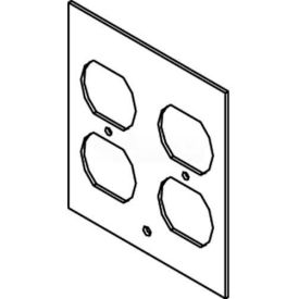 Wiremold Dgt-2dp Floor Box Af1&3 Top Plate For 2 Duplex Devices DGT-2DP* - Pkg Qty 10