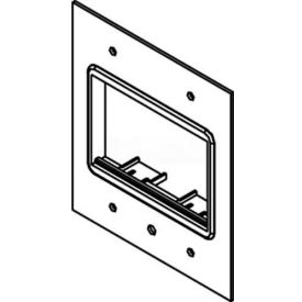 Wiremold Dgt-Act Floor Box Af1&3 Top Plate For (1) 6a Mini Adapter Bezel DGT-ACT - Pkg Qty 10