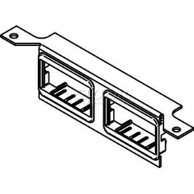 Wiremold Dtb-2-2ab Floor Box Communication Bracket W/(2) 2a Mini Adater Bezels DTB-2-2AB* - Pkg Qty 10