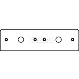 Wiremold Fp50-50 Poke-Thru 2-Gang Plate W/(2) 1/2