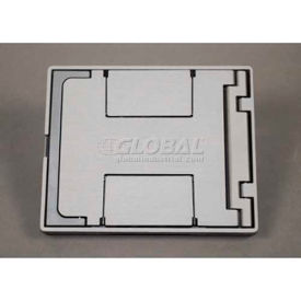 Wiremold Fpbtbz Floor Box Floorport Flangeless Cover Assembly W/Solid Lid Bronze FPBTBZ* - Pkg Qty 8