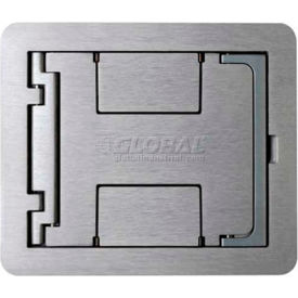 Wiremold Fpbtcgy Floor Box Floorport Flanged Cover Assembly W/Solid Lid Gray FPBTCGY* - Pkg Qty 8