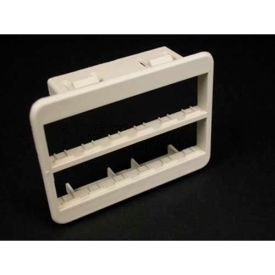 Wiremold Mab6tj Floor Box Ortronics Tracjack Mini Bezel Ivory MAB6TJ* - Pkg Qty 25