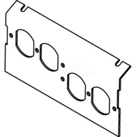 Wiremold P8104-2dp Floor Box Ac8104 Plate (2) Duplex Devices Kos P8104-2DP* - Pkg Qty 10