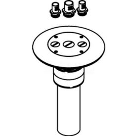 Wiremold RC7AM2TCBK Poke-Thru Furniture Feed Unit Assembled (1) 3/4