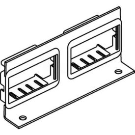 Wiremold Rfb-2ab-Ss Floor Box Internal Bracket W/(2) 2a Mini Adapter Bezels RFB-2AB-SS* - Pkg Qty 10