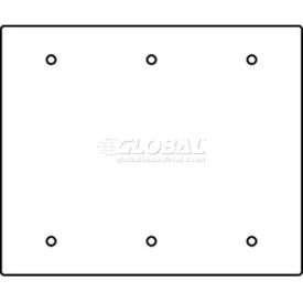 Wiremold Rfb119-3sb Floor Box 3-Gang Blank Sectional Device Plate RFB119-3SB* - Pkg Qty 10