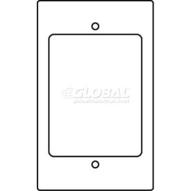 Wiremold Rfb119-Ab Floor Box 1-Gang With (1) 2a Size Bezel-Communication Device Plate RFB119-AB* - Pkg Qty 10