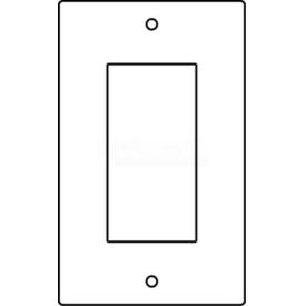 Wiremold Rfb119-Gfi Floor Box 1-Gang Gfi Receptacle Device Plate RFB119-GFI* - Pkg Qty 10