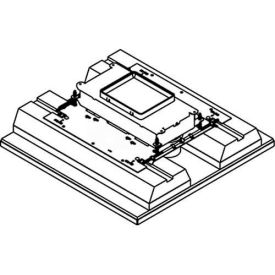 Wiremold RFB2S-FC Floor Box 2-Gang Recessed Floor Box Fire Classified RFB2S-FC