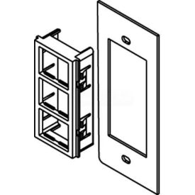 Wiremold Sgt-3tj Floor Box Af1 & Af3 Top Plate For (3) Ortronics Tracjack Inserts SGT-3TJ* - Pkg Qty 25