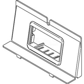 Wiremold Wtb-2-Rt Floor Box Communication Bracket W/Ortronics Bezel WTB-2-RT* - Pkg Qty 5