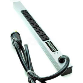 Wiremold 2008ULBC20R-TL Power Strip 125V (8) 20A Outlets 20