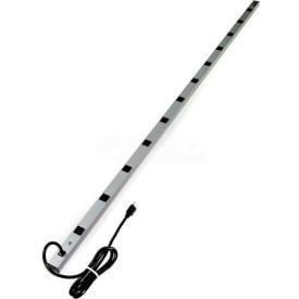 Wiremold CabinetMATE Power Strip 12 Outlets 15A 15' Cord 7712ULBD*
