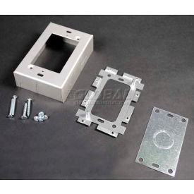 Wiremold AL2047 Switch & Receptacle Box 1-Gang 120V 15A 4-5/8