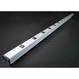 Wiremold Power Strip W/Lighted Switch 12 Outlets 15A 6' Cord UL2064BC