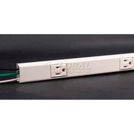 Wiremold V20gb306 Plugmold 125v 15a 3'L 6 Outlets - Min Qty 10 V20GB306*