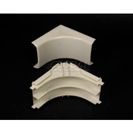 Wiremold 2317DFO Divided FiberReady Internal Elbow Ivory 3-1/2