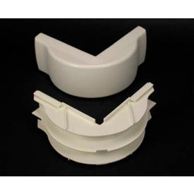 Wiremold 2318DFO Divided FiberReady External Elbow Ivory 5