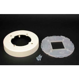Wiremold 2337a Round Extension Box Open Base Ivory 2337A*