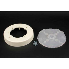 Wiremold 2338a Fixture Box Solid Base Ivory 2338A*