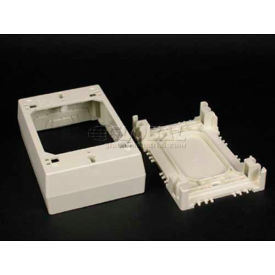 Wiremold 2347-Wh 1-Gang Device Box White 4-3/4