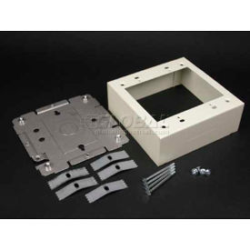 Wiremold 2448-2FW 2g Device Box Fog White 4-3/4
