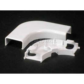 Wiremold 2811FO-WH 90° Flat Elbow FiberReady White 3