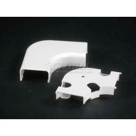 Wiremold 2911FO-FW 90° Flat Elbow FiberReady Fog White 3-1/2