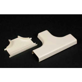 Wiremold 415-Wh Tee Base & Cover White 3-3/16
