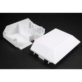 Wiremold 5010ABK Entrance End Feed Black 5-1/16