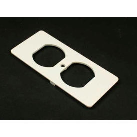 Wiremold 5507d-G Duplex Receptacle Faceplate Gray 5507D-G*