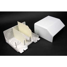 Wiremold 5550wh Device Mounting Bracket And Trim Ring White 6-5/8