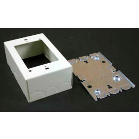 Wiremold 5745wh Combination Switch & Recept. Box 1/2