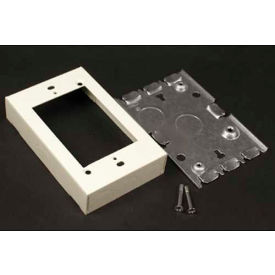 Wiremold 5748swh Shallow Switch & Receptacle Box White 4-5/8
