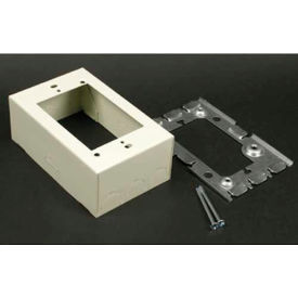 Wiremold 5751awh 1-Gang Deep Extension Box Adapter White 4-5/8
